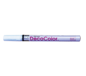 DecoColor™ Opaque Paint Markers, Fine Line, White